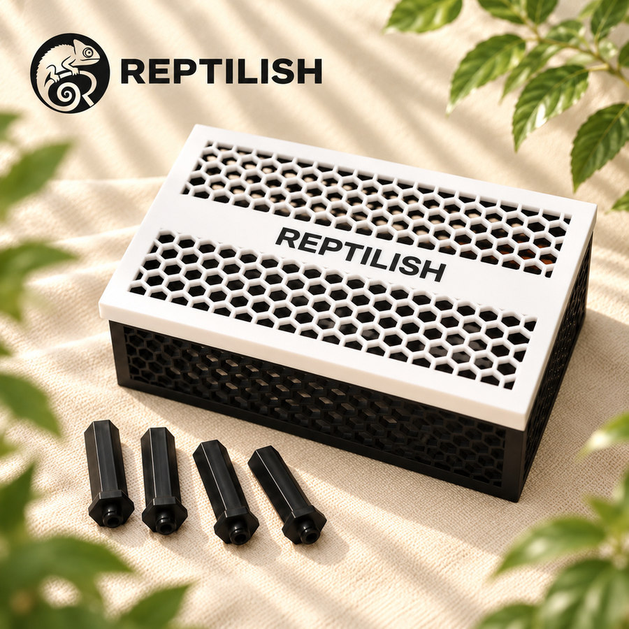 Korpus i pokrywa Mating Mesh z czterema nóżkami Twist Lock